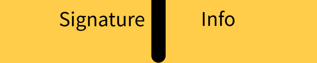 Signature Info